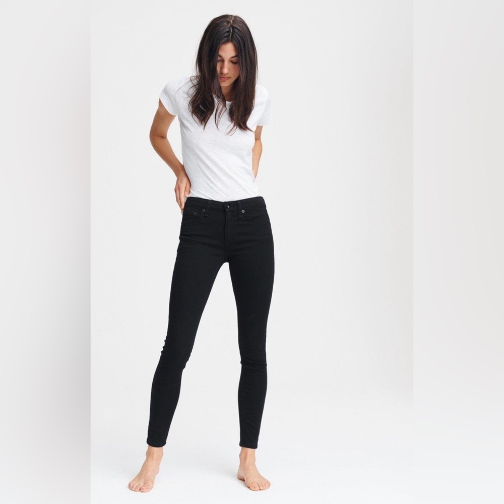 Rag & Bone Black Skinny Jeans for Women